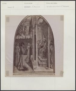 Montefalco - Chiesa di S. Francesco - Benozzo Gozzoli - Episodio della vita di S. Francesco