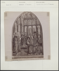 Montefalco - Chiesa di S. Francesco - Benozzo Gozzoli - Episodio della vita di S. Francesco