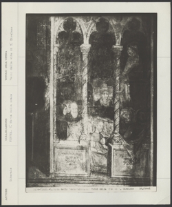 Verona- Chiesa di Santa Maria della Scala- Giovanni Badile- Incontro di san Girolamo e l'abate Teodosio ad Antiochia