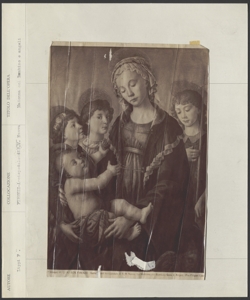 Firenze- Galleria Accademia- Sandro Botticelli- Madonna col Bambino e angeli