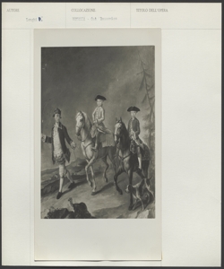 Venezia- Museo di ca¿ Rezzonico- Pietro Longhi- Passeggiata a cavallo