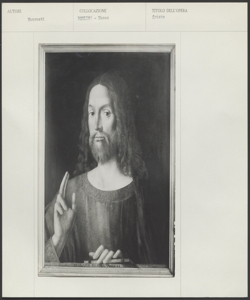 Berlino- Staatliche Museen zu Berlin- Gemäldegalerie- Giovanni Mansueti- Cristo Benedicente