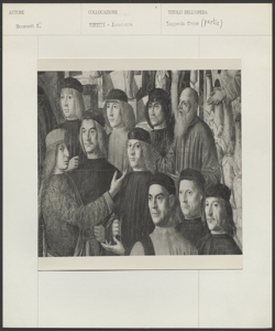 Giovanni Mansueti- Miracolo della reliquia della croce in Campo S. Lio- particolare. Venezia- Gallerie dell'Accademia