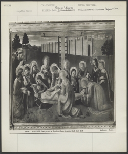 Firenze, Museo Nazionale di San Marco, Guido di Pietro (Angelico Beato), Compianto della Croce al Tempio