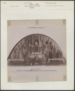 Firenze, Museo di S. Marco - Domenico di Michelino, Scuola di S. Tommaso d'Aquino