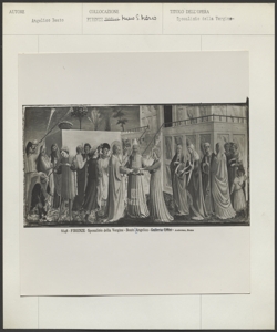 Firenze, Museo di S. Marco - Guido di Pietro (Beato Angelico), Matrimonio della Vergine