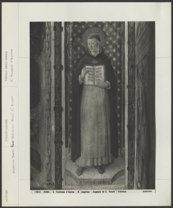 Roma, Vaticano, Cappella S. Nicolò, Beato Angelico, S. Tommaso d'Aquino