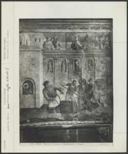 Roma, Vaticano, Cappella Niccolina, Guido di Pietro (Angelico Beato), Martirio di S. Lorenzo
