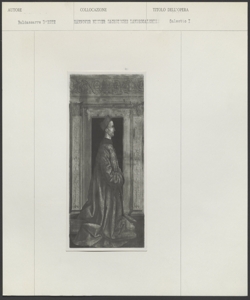 Niedersächsische Landesgalerie, Hannover, Vicino da Ferrara, Ritratto di Galeotto I Pico della Mirandola (?)