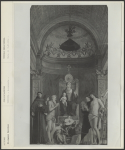 Venezia, Galleria dell'Accademia, Giovanni Bellini, Pala di San Giobbe