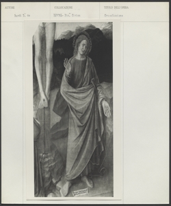 Savona, Pinacoteca Civica, Donato de' Bardi, Crocefissione (particolare)