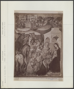 Siena, Pinacoteca Nazionale, Bartolo di Fredi, L'adorazione dei Magi
