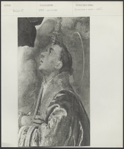 Asolo, Cattedrale, Jacopo Bassano, Apparizione della Vergine ai santi Antonio Abate e Ludovico da Tolosa