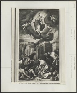 Milano, Pinacoteca di Brera, Jacopo Bassano, San Rocco benedice gli appestati