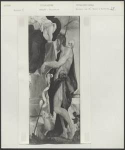 Monaco, Pinacoteca, Jacopo Bassano, Madonna con SS. Rocco e San Giovanni Battista