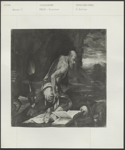 Monaco, Pinacoteca, Jacopo Bassano, San Girolamo nel deserto
