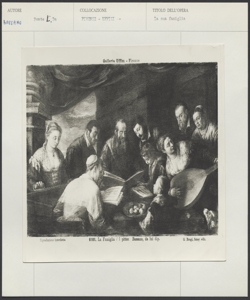 Firenze, Galleri degli Uffizi, Leandro Bassano, La sua famiglia