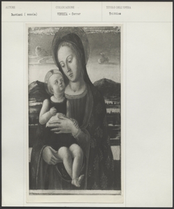 Venezia, Museo Correr, Lazzaro Bastiani, Trittico Madonna con Bambino