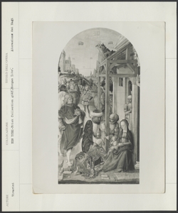 New York, Frick Collection, Lazzaro Bastiani, Adorazione dei Magi