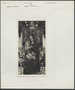 Milano, Museo Poldi Pezzoli, Lazzaro Bastiani, Madonna con Bambino