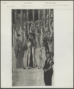Venezia, Gallerie dell'Accademia, Gentile Bellini, Processione della reliquia della croce in piazza S. Marco