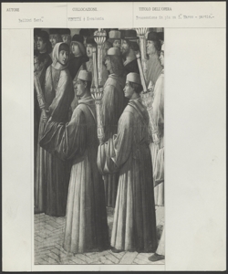 Venezia, Gallerie dell'Accademia, Gentile Bellini, Processione della reliquia della croce in piazza S. Marco