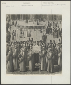 Venezia, Gallerie dell'Accademia, Gentile Bellini, Processione della reliquia della croce in piazza S. Marco