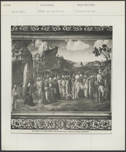 Londra, National Gallery, Gentile Bellini, Adorazione dei Re Magi