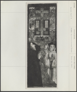 Londra, National Gallery, Gentile Bellini, Cardinale Bessarione e due membri della Scuola della Carità in preghiera col Reliquiario Bessarione