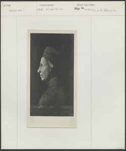 Londra, National Gallery, Gentile Bellini, Ritratto del doge Niccolò Marcello