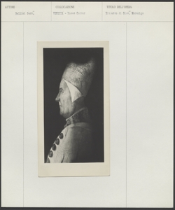 Venezia, Museo Correr, Gentile Bellini, Ritratto del doge Giovanni Mocenigo