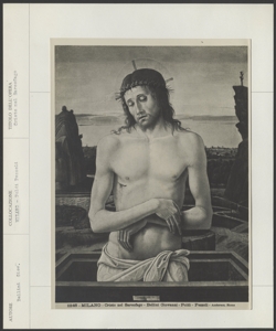 Milano, Museo Poldi Pezzoli, Giovanni Bellini, Cristo in pietà