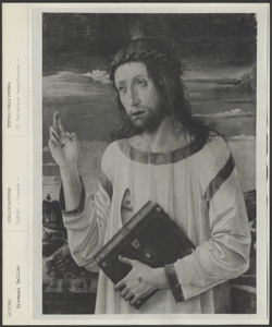 Parigi, Museo del Louvre, Giovanni Bellini, Il Salvatore benedicente