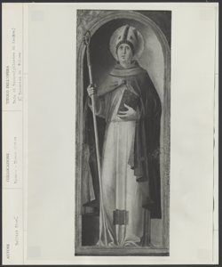Pesaro, Pinacoteca, Musei civici, Giovanni Bellini, Pala di Pesaro, scomparto della predella: San Ludovico da Tolosa