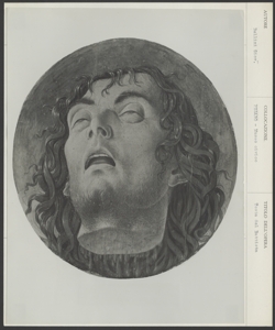 Pesaro, Pinacoteca, Musei civici, De Ruggieri Marco (Marco Zoppo), Testa del Battista
