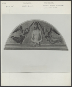 Venezia, Gallerie dell'Accademia, Giovanni Bellini, Cristo sul sarcofago tra due angeli