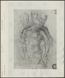Venezia, Gallerie dell'Accademia, Andrea Mantegna, Disegno della Pietà