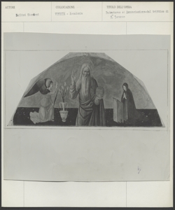 Venezia, Gallerie dell'Accademia, Giovanni Bellini, Dio padre benedicente tra l'angelo annunciante e Maria Vergine annunciata