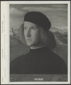 Londra, Hampton Court Palace, Royal Collection, Richmond, Giovanni Bellini, Ritratto maschile (Pietro Bembo?)