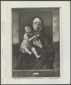 Londra, National Gallery, Giovanni Bellini, Madonna con il Bambino