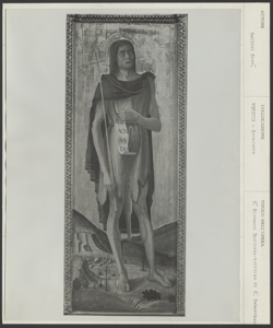 Venezia, Gallerie dell'Accademia, Giovanni Bellini, Trittico di San Sebastiano, San Giovanni Battista