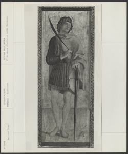 Venezia, Gallerie dell'Accademia, Giovanni Bellini e bottega, Trittico della Madonna: San Vittore