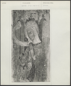Campione d'Italia, Chiesa di Santa Maria dei Ghirli, Madonna in trono con bambino (particolare)