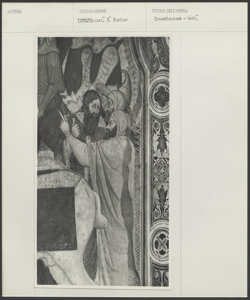 Lentate - Oratorio di santo Stefano - Anovelo da Imbonate (attr.), Crocifissione (particolare)