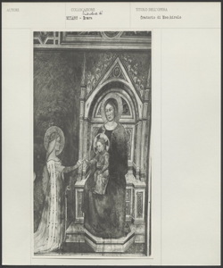 Milano, Pinacoteca Nazionale di Brera - Pecino da Nova, Oratorio di Mocchirolo: sposalizio mistico di santa Caterina