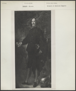 Bergamo, Accademia Carrara - Monsù Bernardo (Eberhard Keilhau), Ritratto di un cavaliere dell'ordine di san Giacomo