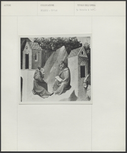 Galleria degli Uffizi, Firenze - Beato Angelico - Tebaide (dett.)
