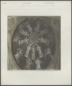 Cupola della Cappella di San Salvatore, Santa Maria Teodote, Pavia - Bernardino Lanzani - Angeli musicanti