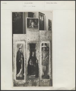 Pinacoteca Malaspina, Musei Civici, Pavia - Pittori pavesi - Trittico di san Lazzaro