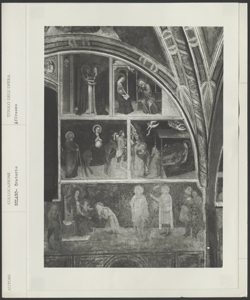 Oratorio di S. Ambrogio e S. Caterina, Solaro (MI) - Anonimo lombardo - Ciclo di affreschi (dett.)